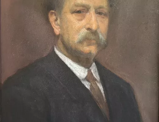 Portrait of man